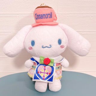 シナモロール(シナモロール)のピューロマスケティア　シナモン　ぬいぐるみバッジ(ぬいぐるみ)