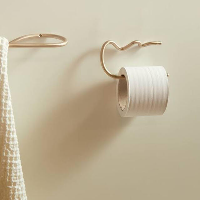 公認ストア ferm LIVING Curvature toiletpaper holder | www