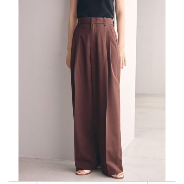 TODAYFUL(トゥデイフル)の●raco様専用●todayful  Tuck Wide Trousers   レディースのパンツ(カジュアルパンツ)の商品写真