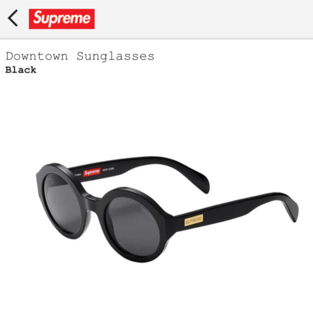 Supreme Downtown Sunglasses着用しなくなったため出品です