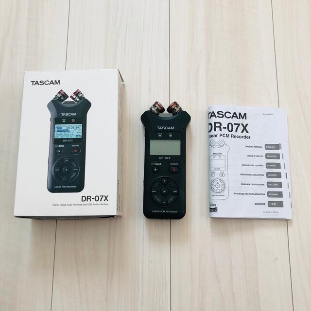 TASCAM タスカム ステレオ リニアPCMレコーダー DR-07X の+