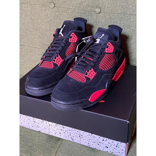 Nike Air Jordan 4 Red Thunder/Crimson