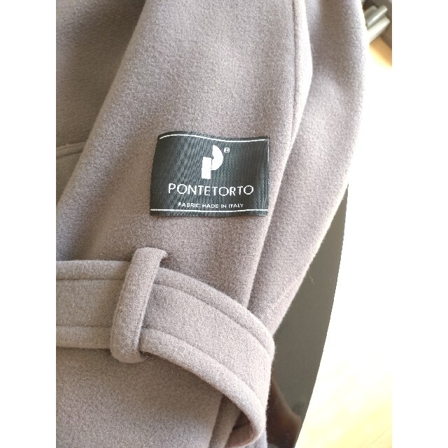 SNIDEL(スナイデル)のSNIDEL♡ステンカラーリバーコート　モカ レディースのジャケット/アウター(ロングコート)の商品写真
