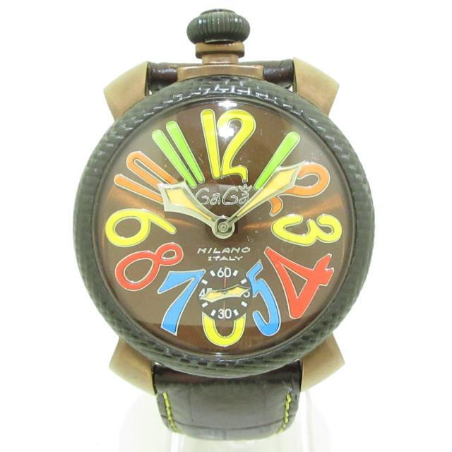 GaGa MILANO(ガガミラノ)のガガミラノ 腕時計 マヌアーレ48 レディースのファッション小物(腕時計)の商品写真