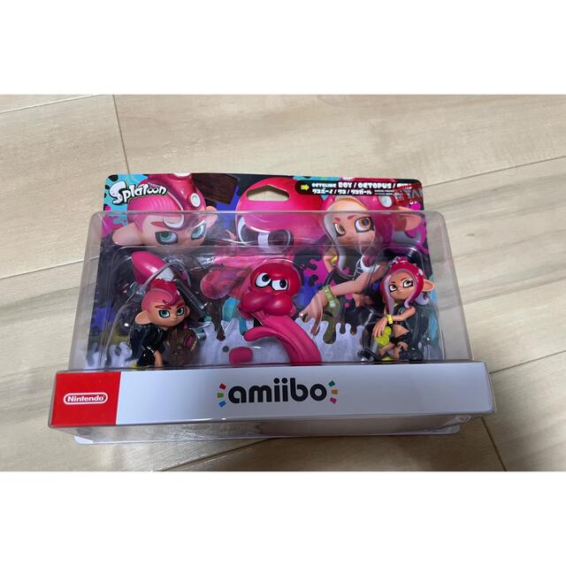 amiibo タコボーイ　タコ　タコガール　スプラトゥーンシリーズ