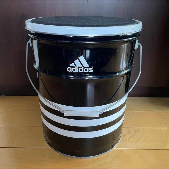 adidas(アディダス)のadidas アディダス 缶  アディ缶　ペール缶 インテリア/住まい/日用品の収納家具(その他)の商品写真