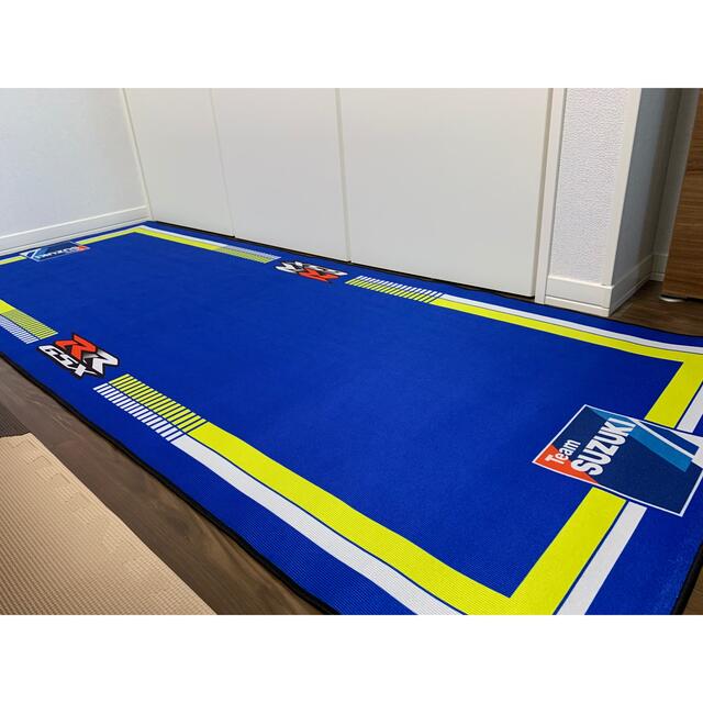 MotoGP SUZUKI レーシングフロアマット 80cm×200cm GSX