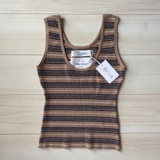 ワンエルディーケーセレクト(1LDK SELECT)のDAIRIKU Border Lame Knit タンクトップ(タンクトップ)