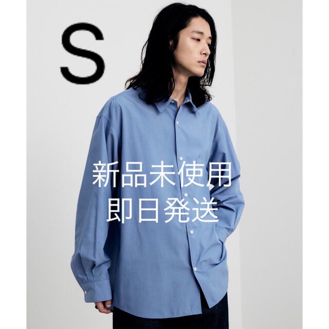 シャツ⭐️完売品⭐️WYM TENCEL RELAX WIDE SHIRT ブルー S