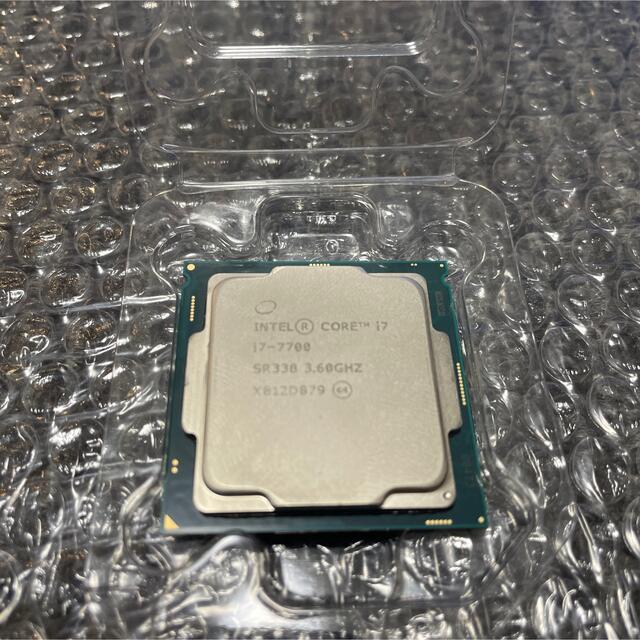 CPU】Intel Core i7 7700 完動品 CPU】Intel Core i7 7700 完動品