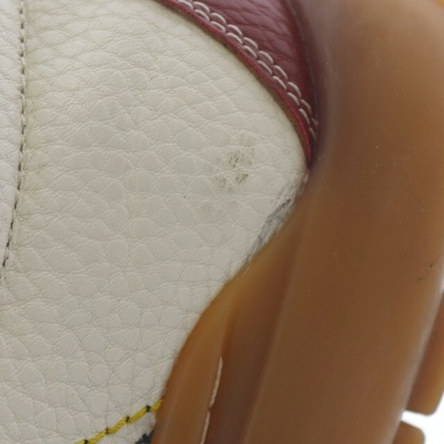 DRAGON BEARD(ドラゴンベアード)のドラゴンベアード スニーカー レザー 27 白 マルチカラー DB-7302 メンズの靴/シューズ(スニーカー)の商品写真