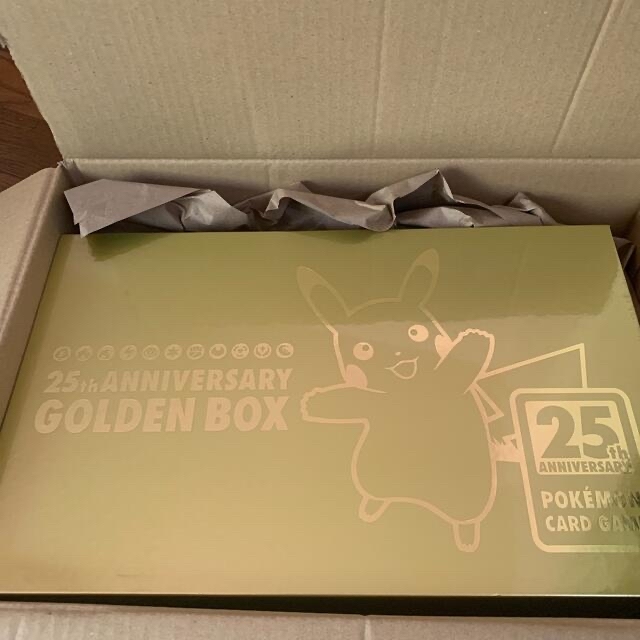 誠実】 ¥20900円 ポケモンカード 25周年 ゴールデンボックス Amazon 