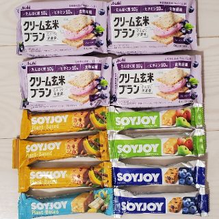 アサヒ(アサヒ)のクリーム玄米ブラン、SOYJOY(その他)