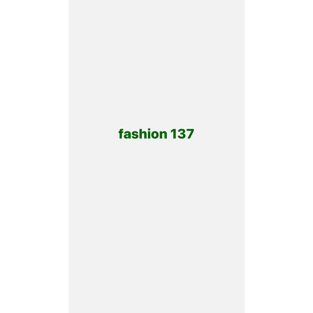 fashion 137
