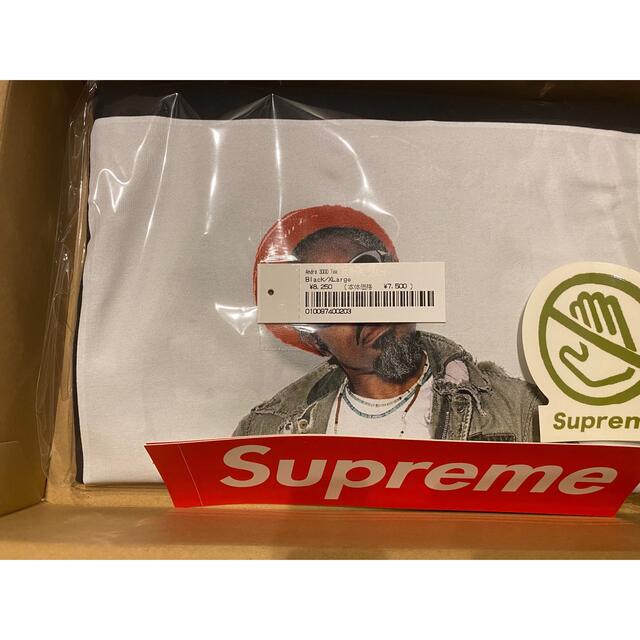 【ＸＬ】Supreme Andre 3000 Tee BLACK