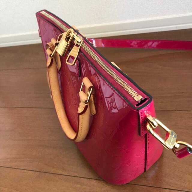 美品*ルイヴィトン モノグラム ヴェルニ M90166 モンテベロPM 2way