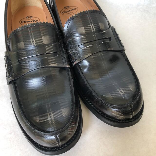 Church's(チャーチ)のお取り置き　16arrond様専用　churches tartan polish レディースの靴/シューズ(ローファー/革靴)の商品写真