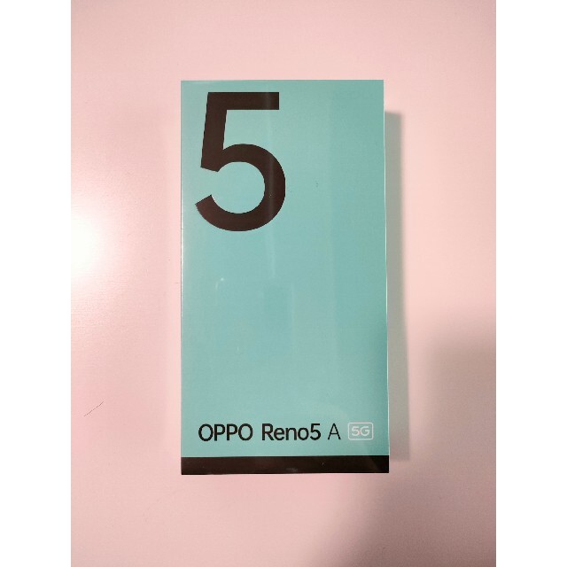 【新品未使用】OPPO Reno5 A シルバーブラック SIMフリー eSIM