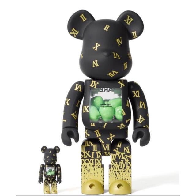 BE@RBRICK SHAREEF 3 100％ & 400％フィギュア