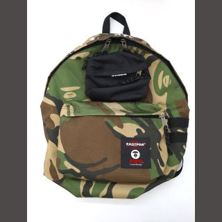 アベイシングエイプ(A BATHING APE)のAAPE x Eastpak PADDED 迷彩 バックパック CAMO(バッグパック/リュック)