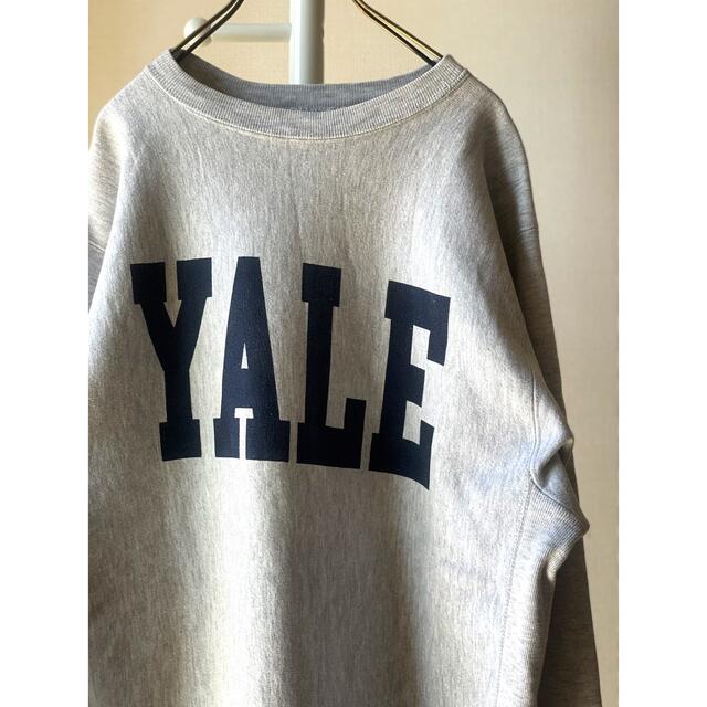 スペシャル　YALE 単色タグ！チャンピオン　ビンテージ　リバースウィーブ