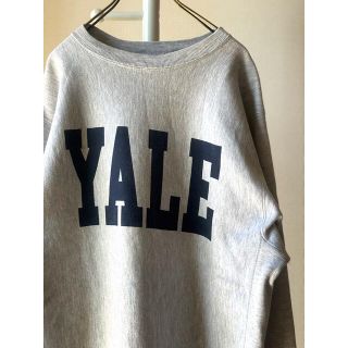 チャンピオン(Champion)のスペシャル！90sチャンピオン YALE  BIGプリント 染込みXL USA製(スウェット)