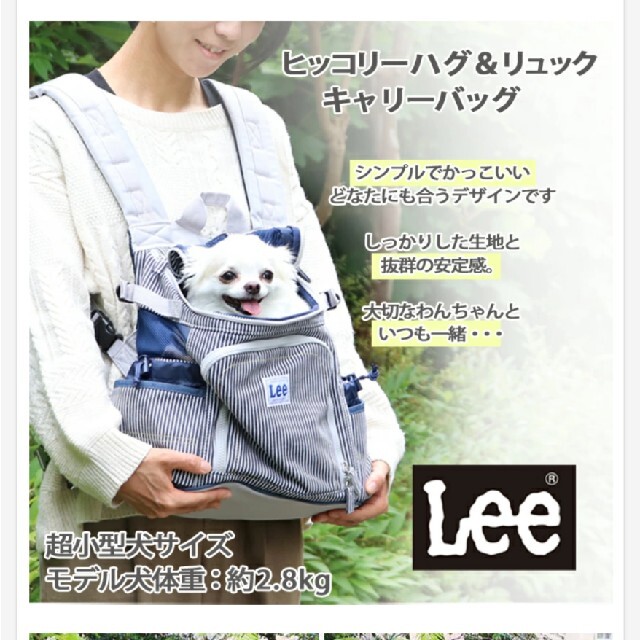 小型犬 キャリーバッグ Lee