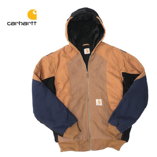 carhartt カーハート 1点物リメイク 中綿ダックパーカー 直販 8192円 ...