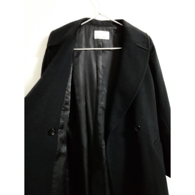 美品 M-premier BLACK エムプルミエ ブラック カシミヤコート