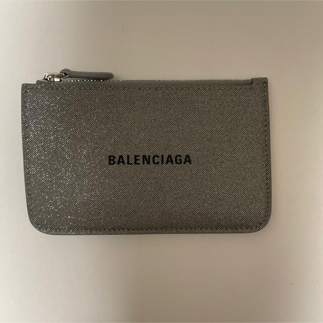 Balenciaga(バレンシアガ)のバレンシアガ コインケース カードケース ロゴ ラメ グリッター レディースのファッション小物(コインケース)の商品写真