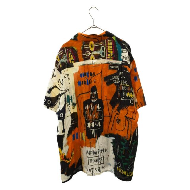 WACKO MARIA ワコマリア 22SS ×jean michel basquiat S/S HAWAIIAN SHIRT TYPE-4 ジャンミシェルバスキアハワイアン半袖レーヨンシャツ マルチ