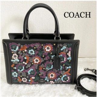 コーチ(COACH)のコーチ　ハンドバッグ　ゾーイ　キャリーオール  フラワーモチーフ　89041(ハンドバッグ)