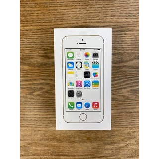 アイフォーン(iPhone)のapple iphone 5s  b  ゴールド   0634227 (スマートフォン本体)