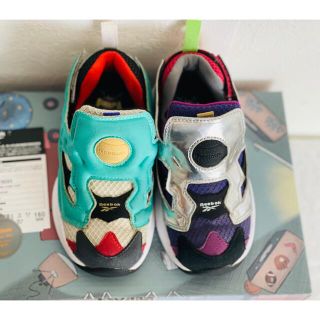 リーボック(Reebok)のReebok CLASSIC×ミニオンズ インスタポンプヒューリー16cm(スニーカー)