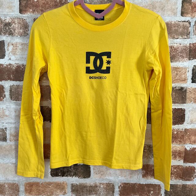 DC SHOE(ディーシーシュー)のDC❤︎イエローロンT レディースのトップス(Tシャツ(長袖/七分))の商品写真