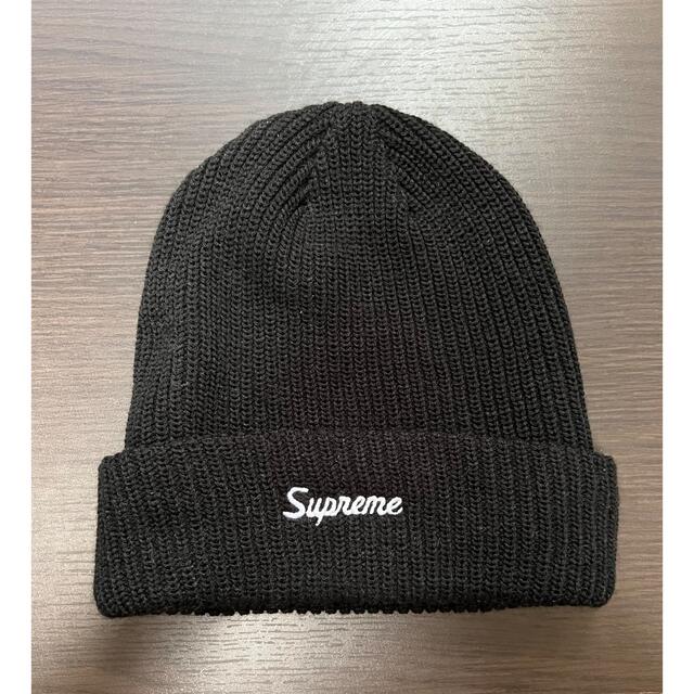 Supreme Loose Gauge Beanie "Black"