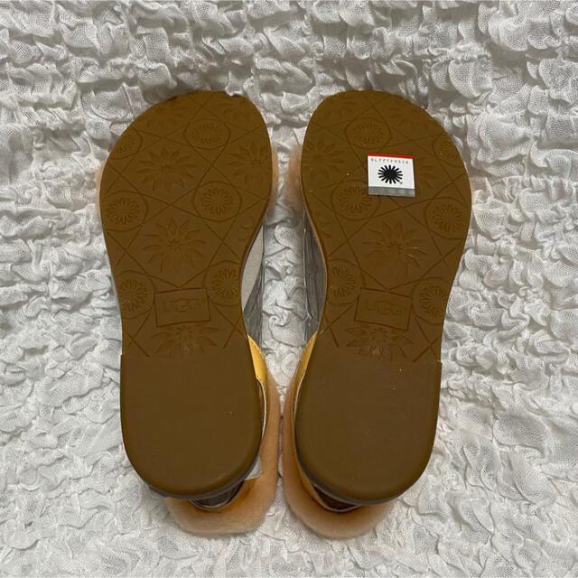 UGG - 未使用＊ UGG ファー フラットサンダルの通販 by luro_3's shop｜アグならラクマ