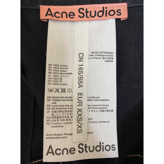 Acne Studios(アクネストゥディオズ)のacne studios オーバーサイズデニムジャケット メンズのジャケット/アウター(Gジャン/デニムジャケット)の商品写真