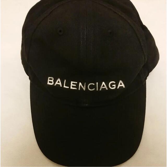 大きな取引 Balenciaga - バレンシアガ　キャップ　ブラック　黒 キャップ