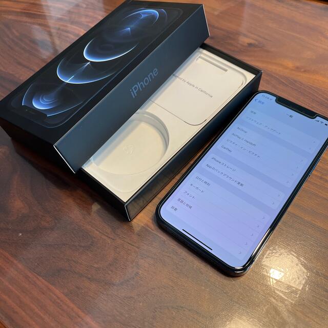 中古】 - Apple iPhone Proパシフィックブルー128GB(SIMフリー) 12