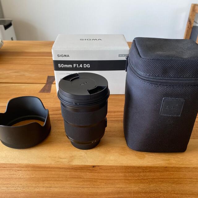 人気商品 SIGMA - 【美品】SIGMA 50F1.4 DG HSM/N ニコンFマウント