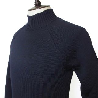 ザノーネ(ZANONE)の新品 ザノーネ ZANONE ウール モックネック ネイビー46(ニット/セーター)