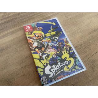 ニンテンドースイッチ(Nintendo Switch)のスプラトゥーン3 ソフト　新品未使用　switch スイッチ(家庭用ゲームソフト)