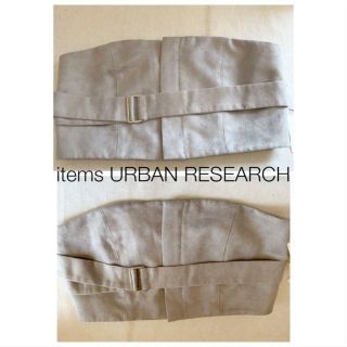 アーバンリサーチ(URBAN RESEARCH)のITEMS URBAN RESEARCH 2way ビスチェ サッシュベルト(ベアトップ/チューブトップ)