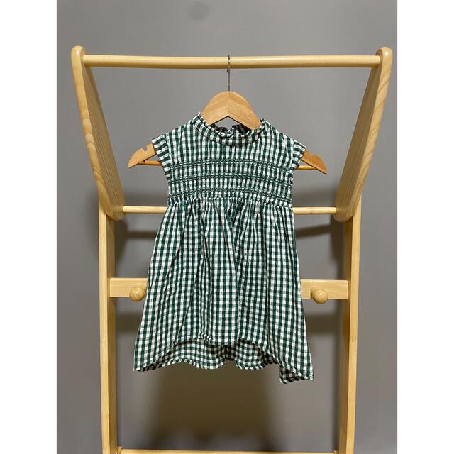 petit main(プティマイン)の9/15まで　apres les cours アプレレクール　ワンピース キッズ/ベビー/マタニティのベビー服(~85cm)(ワンピース)の商品写真