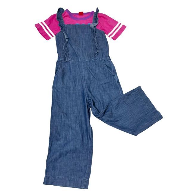 GAP Kids(ギャップキッズ)の【130セット】BABYDOLL Tシャツ・GAP KIDS  オールインワン キッズ/ベビー/マタニティのキッズ服女の子用(90cm~)(パンツ/スパッツ)の商品写真