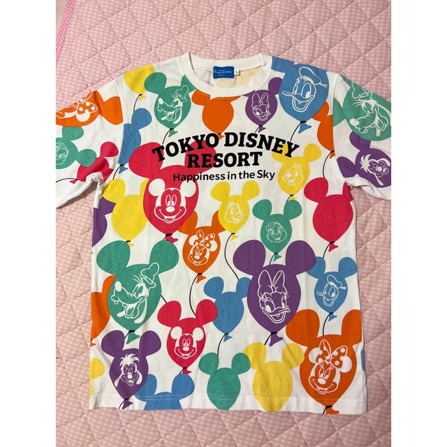 Disney(ディズニー)の【Lサイズ】ディズニー  バルーンT   レディースのトップス(Tシャツ(半袖/袖なし))の商品写真