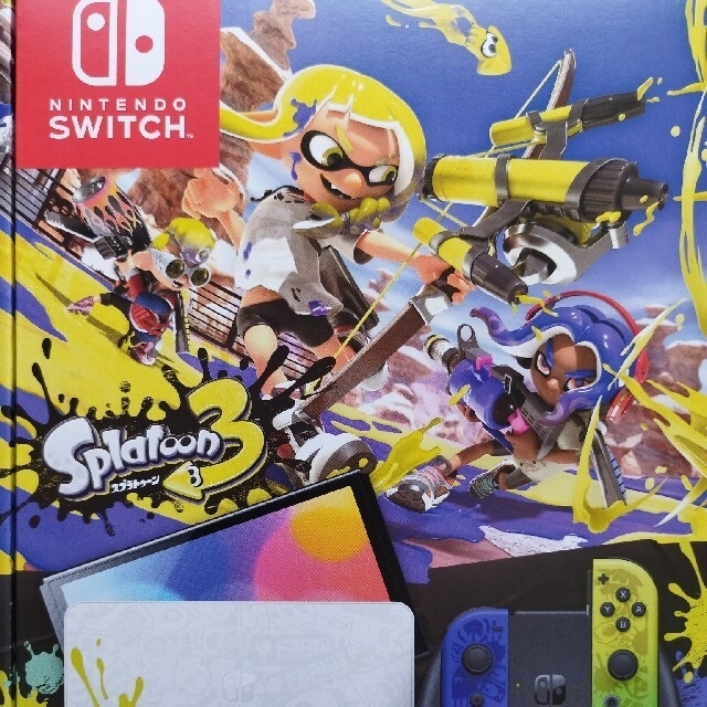 ニンテンドースイッチ　Switch（有機ELモデル）スプラトゥーン3エディション