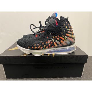 ナイキ(NIKE)のNIKE LEBRON ⅩVⅡ "ジェームス ギャング" ブラック(スニーカー)