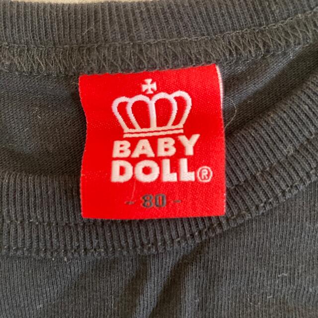BABYDOLL(ベビードール)のベビードール　baby doll 半袖　シャツ　80 キッズ/ベビー/マタニティのベビー服(~85cm)(Ｔシャツ)の商品写真